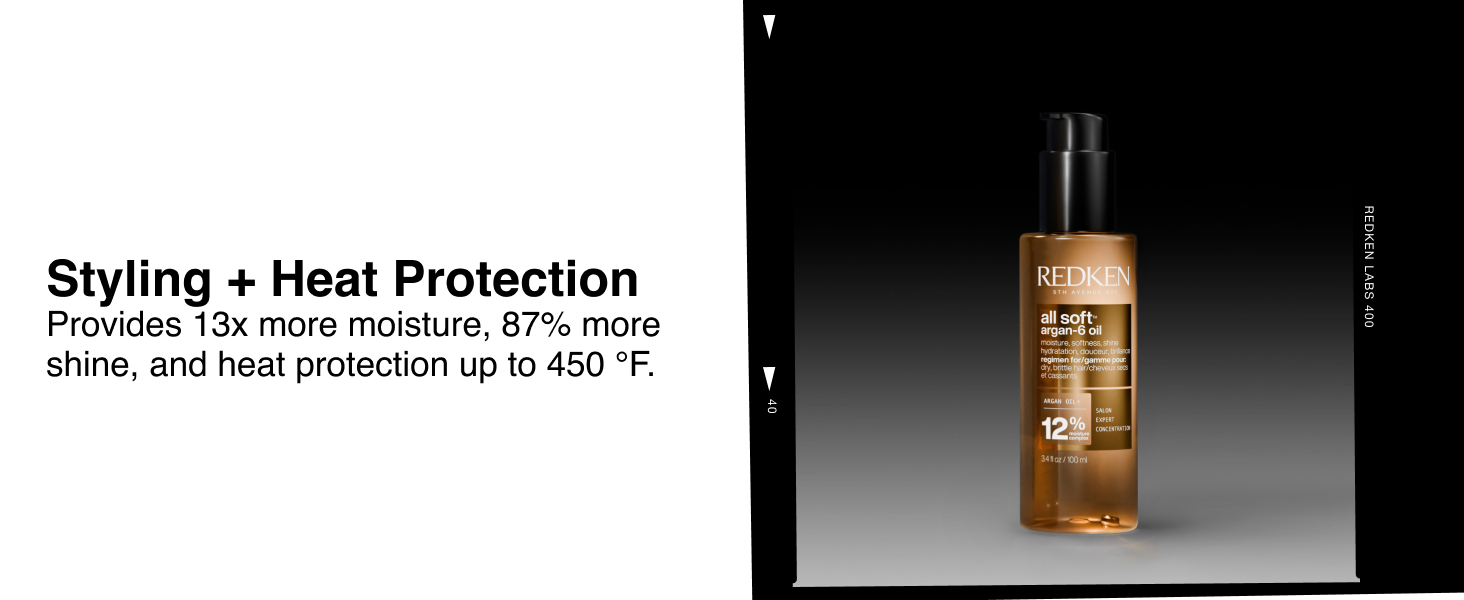 All Soft Argan Oil Heat Protectant